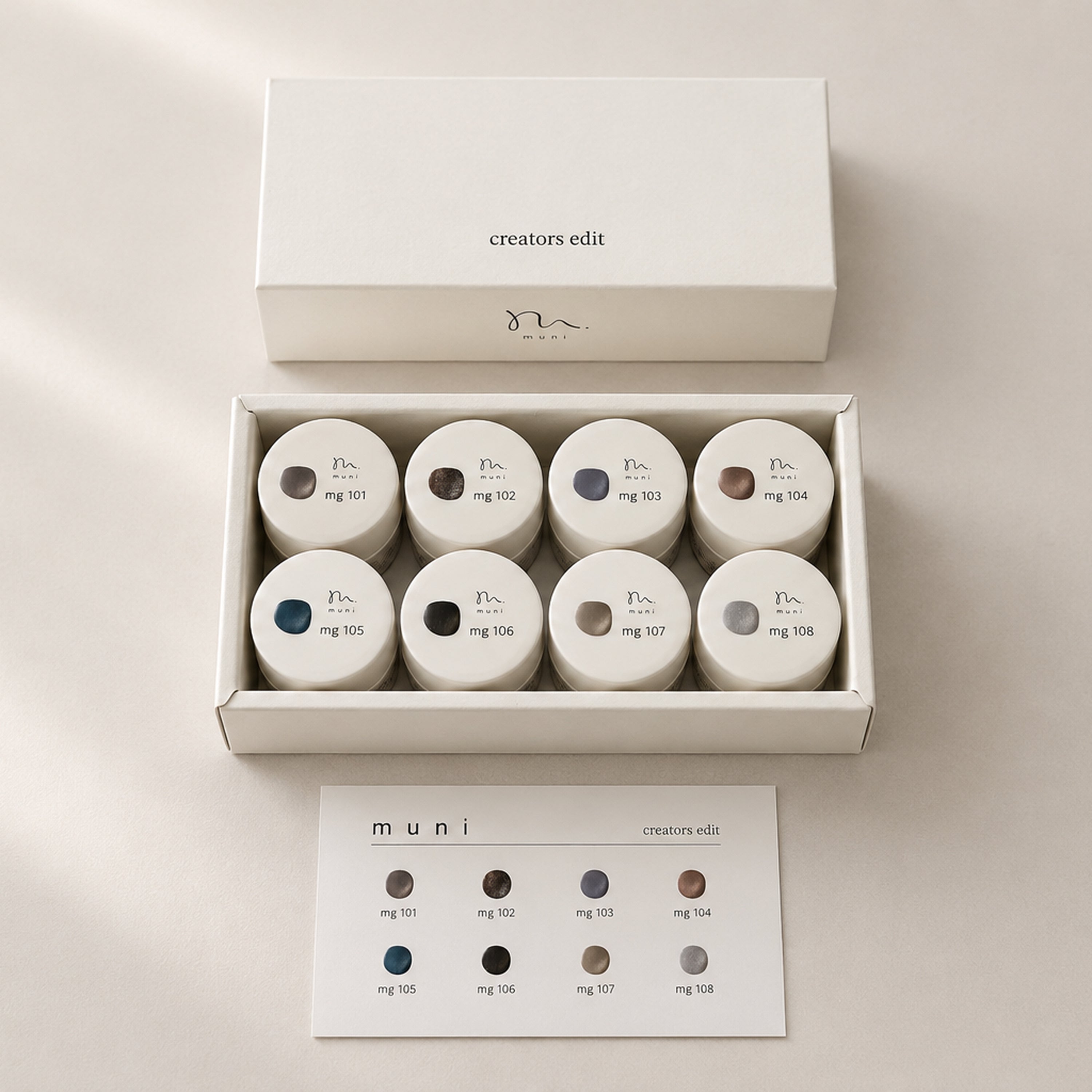 MAGNET SET|BOX 2 / 8 COLORS